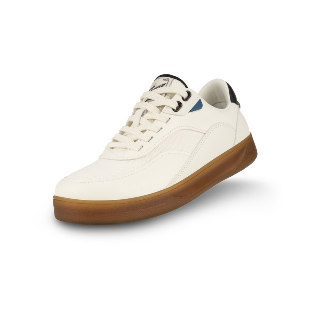 Vessie Women's Courtside Classic - Off-White/Black - Off-White/Black / 8